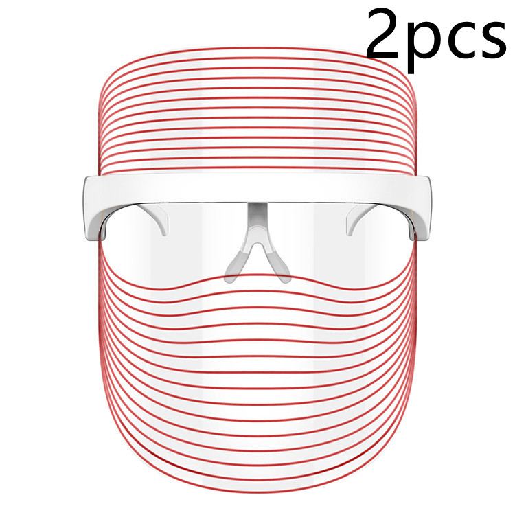 WellBrio GlowPro LED Face Mask — 7-Color Light Therapy