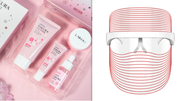 WellBrio GlowPro LED Face Mask — 7-Color Light Therapy
